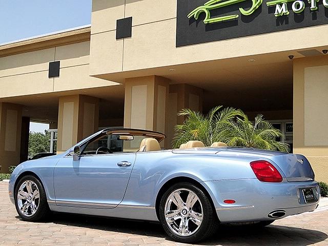 Used 2007 Bentley Continental GTC for sale Sold at Naples Motorsports Inc - Morgan of Naples in Naples FL 34104 4