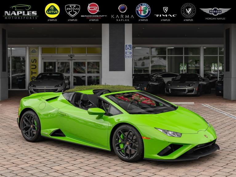 Used 2022 Lamborghini Huracan EVO for sale Sold at Naples Motorsports Inc - Morgan of Naples in Naples FL 34104 1