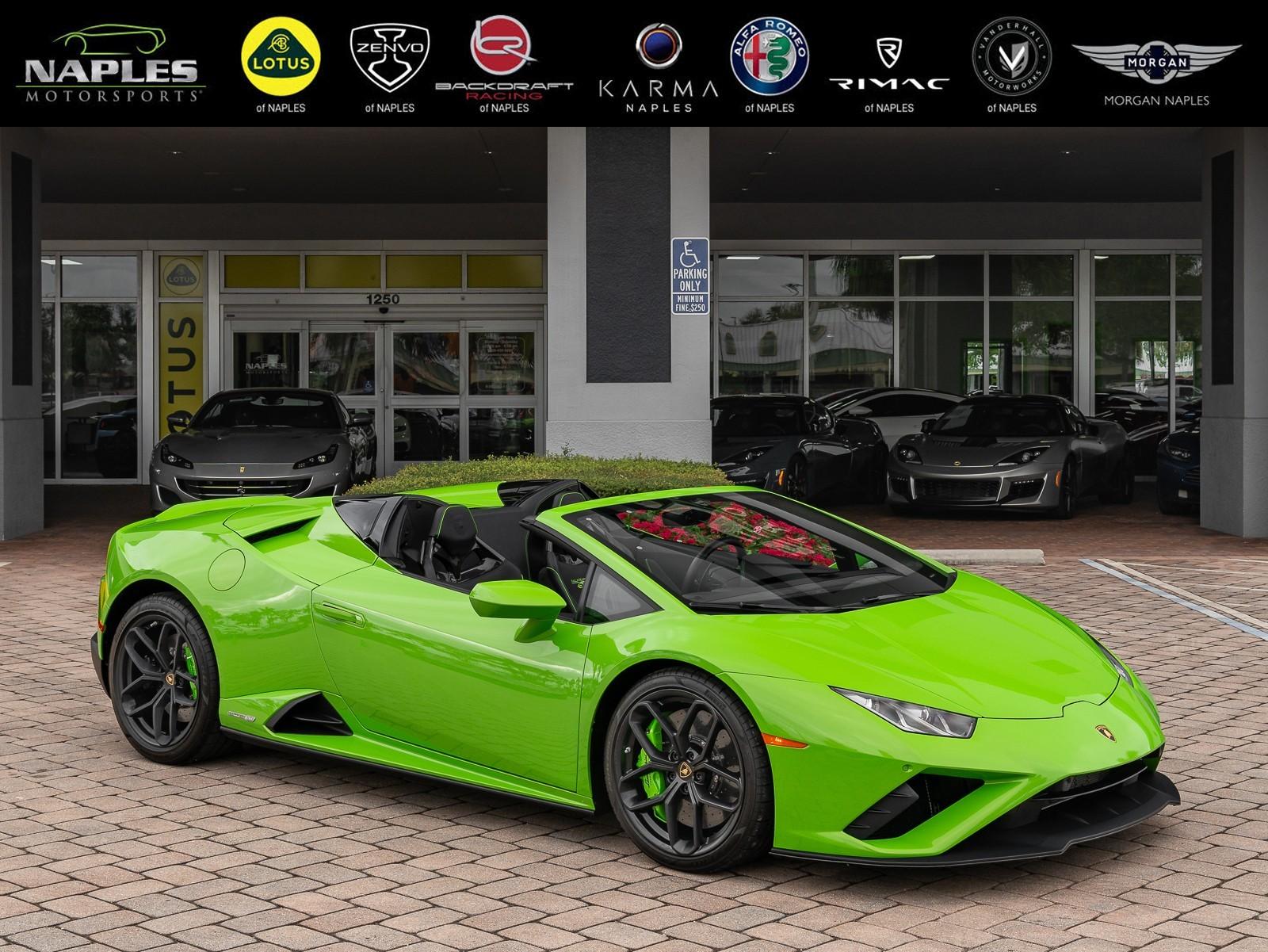 Used 2022 Lamborghini Huracan EVO for sale Sold at Naples Motorsports Inc - Morgan of Naples in Naples FL 34104 1