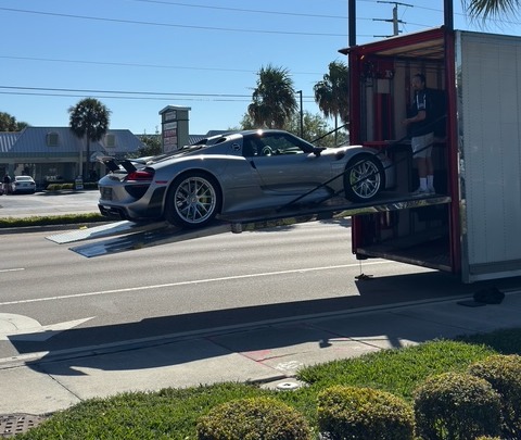 Used 2015 Porsche 918 Spyder Weissach for sale Sold at Naples Motorsports Inc - Morgan of Naples in Naples FL 34104 1