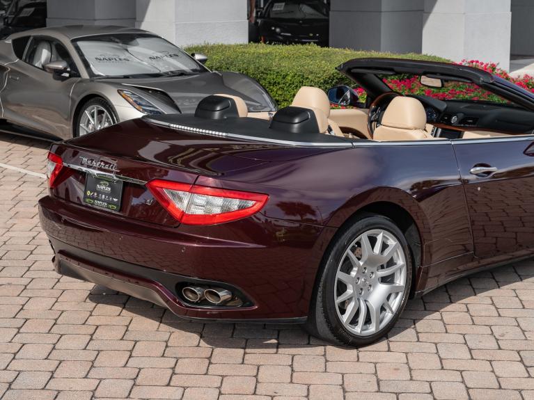Used 2011 Maserati GranTurismo Convertible for sale Sold at Naples Motorsports Inc - Morgan of Naples in Naples FL 34104 4