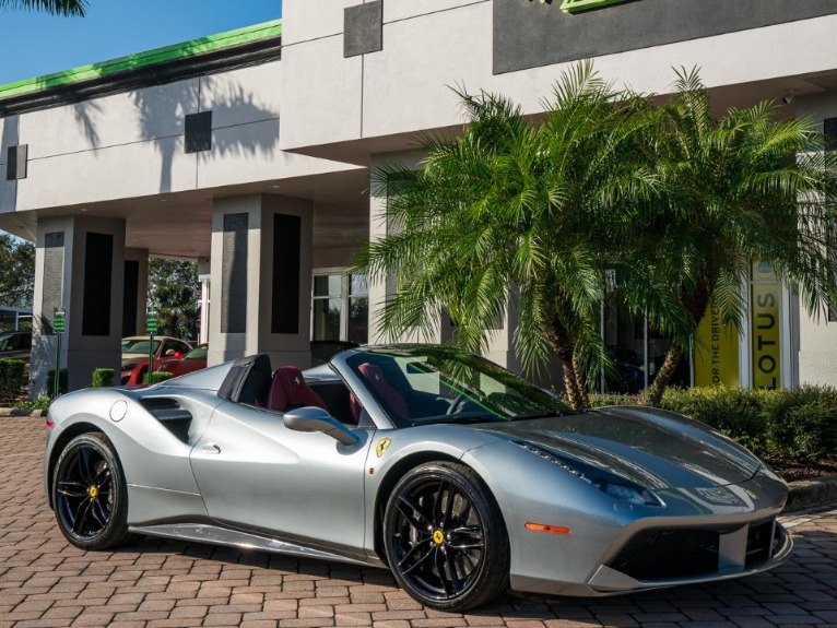 Used 2019 Ferrari 488 Spider for sale Sold at Naples Motorsports Inc - Morgan of Naples in Naples FL 34104 4