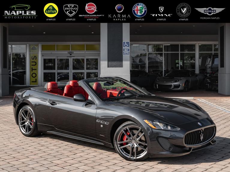 Used 2017 Maserati GranTurismo Convertible Sport for sale Sold at Naples Motorsports Inc - Morgan of Naples in Naples FL 34104 2