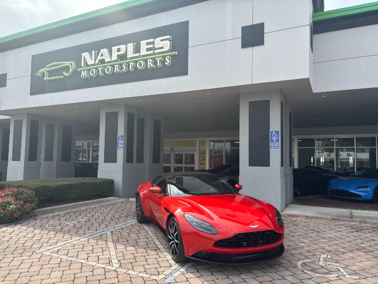 Used 2020 Aston Martin DB11 Volante for sale Sold at Naples Motorsports Inc - Morgan of Naples in Naples FL 34104 1