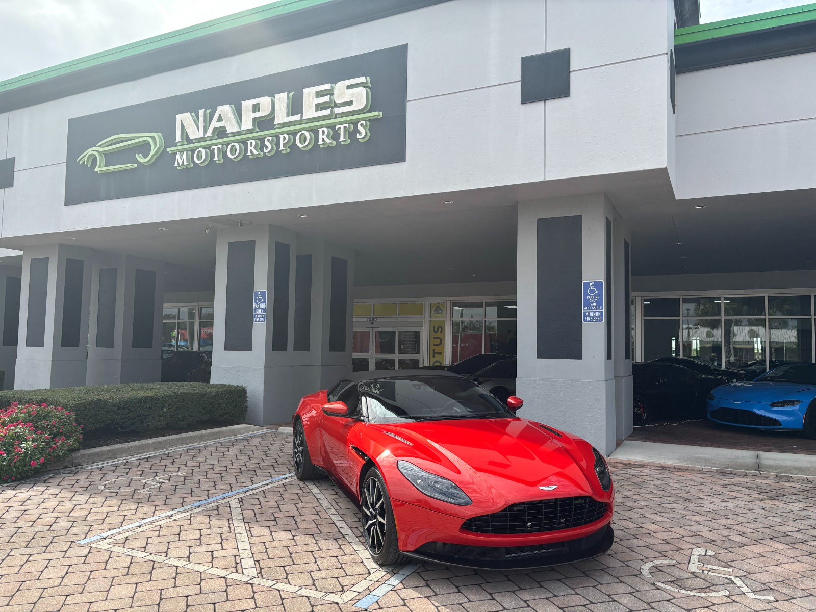 Used 2020 Aston Martin DB11 Volante for sale Sold at Naples Motorsports Inc - Morgan of Naples in Naples FL 34104 1