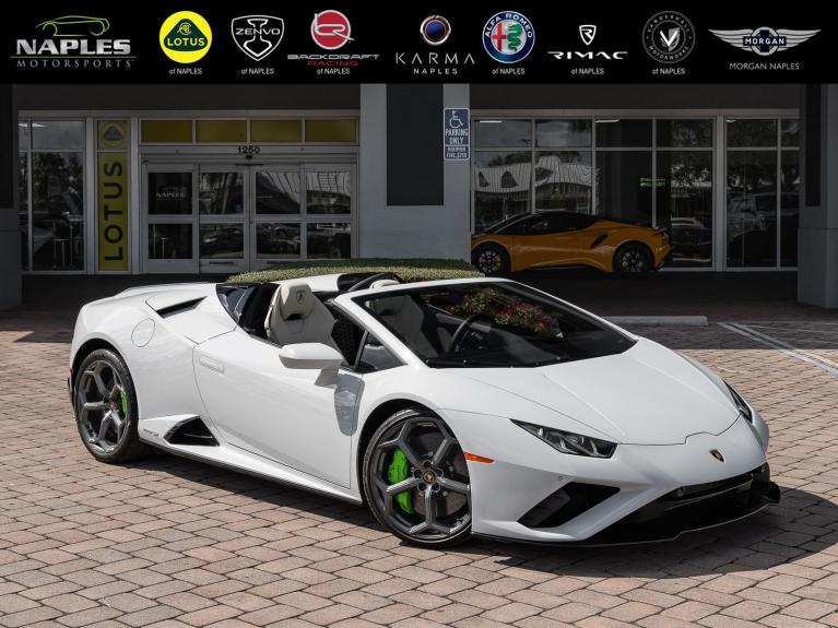 Used 2023 Lamborghini Huracan EVO EVO Spyder for sale Sold at Naples Motorsports Inc - Morgan of Naples in Naples FL 34104 2