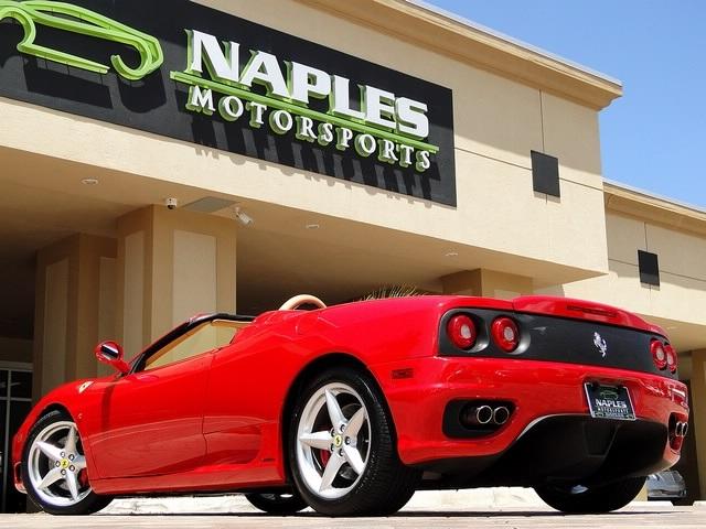 Used 2001 Ferrari 360 for sale Sold at Naples Motorsports Inc - Morgan of Naples in Naples FL 34104 3