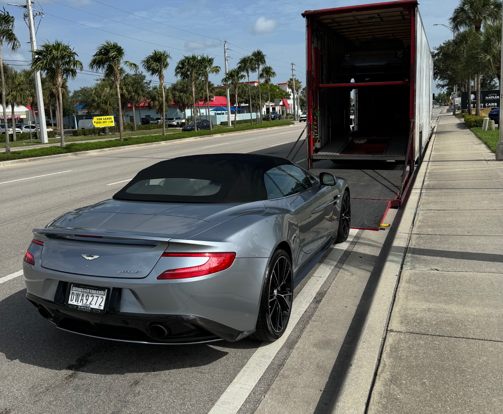Used 2014 Aston Martin Vanquish Volante for sale Sold at Naples Motorsports Inc - Morgan of Naples in Naples FL 34104 1