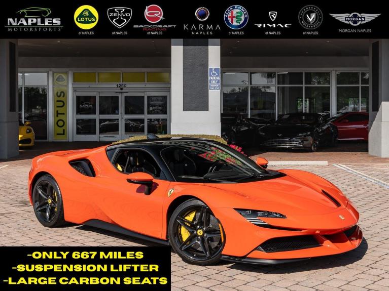 Used 2021 Ferrari SF90 Stradale for sale Sold at Naples Motorsports Inc - Morgan of Naples in Naples FL 34104 1