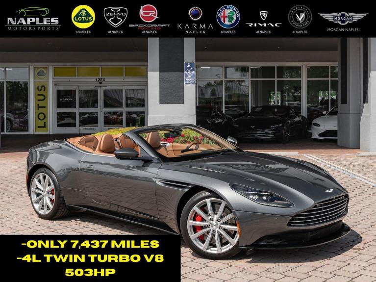 Used 2019 Aston Martin DB11 Volante for sale Sold at Naples Motorsports Inc - Morgan of Naples in Naples FL 34104 2