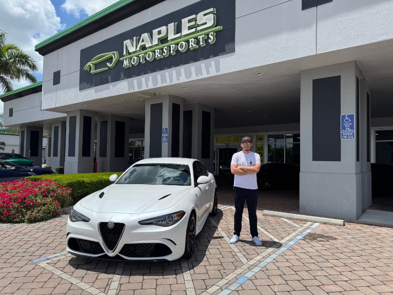 Used 2018 Alfa Romeo Giulia Quadrifoglio Quadrifoglio for sale Sold at Naples Motorsports Inc - Morgan of Naples in Naples FL 34104 1