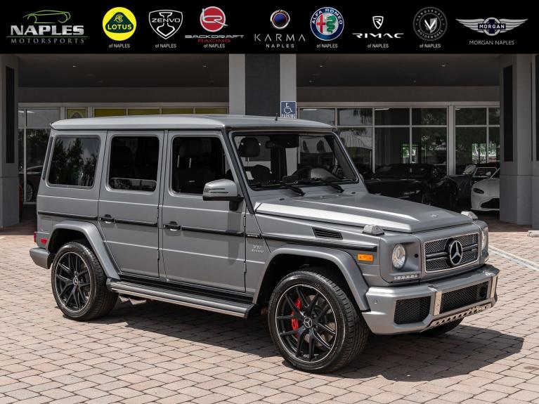 Used 2016 Mercedes-Benz G-Class AMG G 65 for sale Sold at Naples Motorsports Inc - Morgan of Naples in Naples FL 34104 1