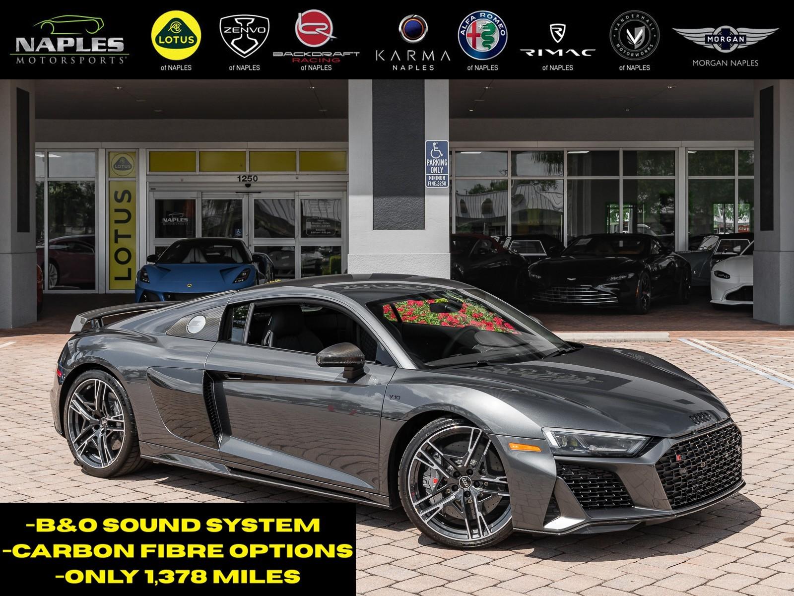 Used 2023 Audi R8 Coupe V10 performance for sale Sold at Naples Motorsports Inc - Morgan of Naples in Naples FL 34104 1