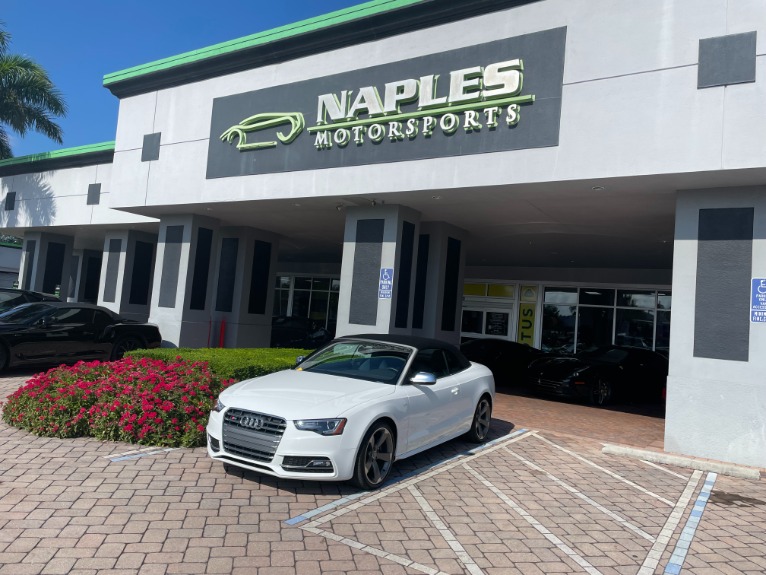 Used 2014 Audi S5 Premium Plus for sale Sold at Naples Motorsports Inc - Morgan of Naples in Naples FL 34104 1