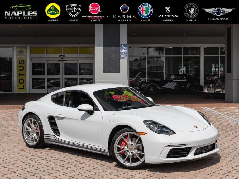 Used 2022 Porsche 718 Cayman S for sale Sold at Naples Motorsports Inc - Morgan of Naples in Naples FL 34104 1