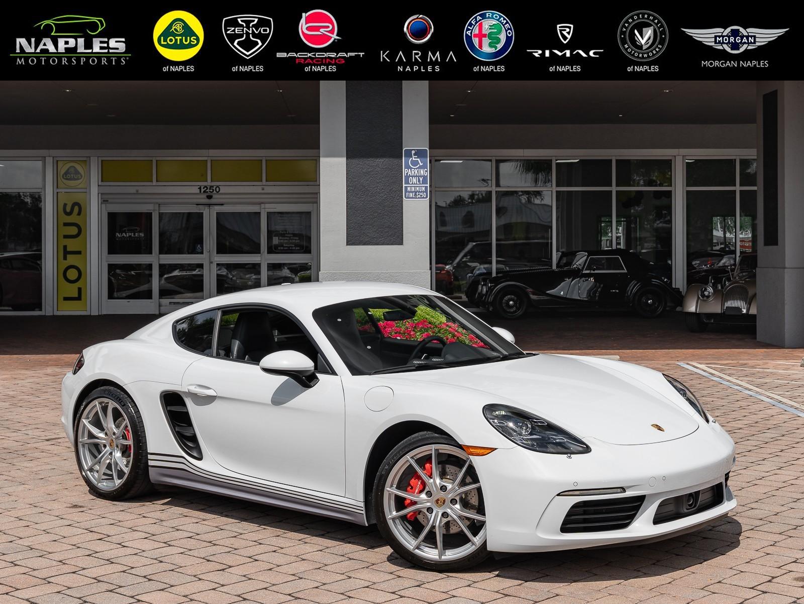 Used 2022 Porsche 718 Cayman S for sale Sold at Naples Motorsports Inc - Morgan of Naples in Naples FL 34104 1