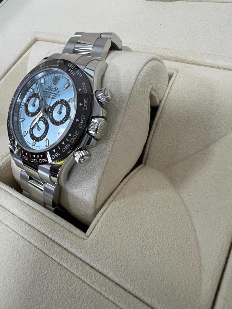 Used 2019 Rolex Rolex Daytona Platnium / Ice Blue Dial for sale Sold at Naples Motorsports Inc - Morgan of Naples in Naples FL 34104 4