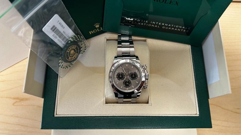 Used 2021 Rolex Daytona White Gold / Silver Dial for sale Sold at Naples Motorsports Inc - Morgan of Naples in Naples FL 34104 2