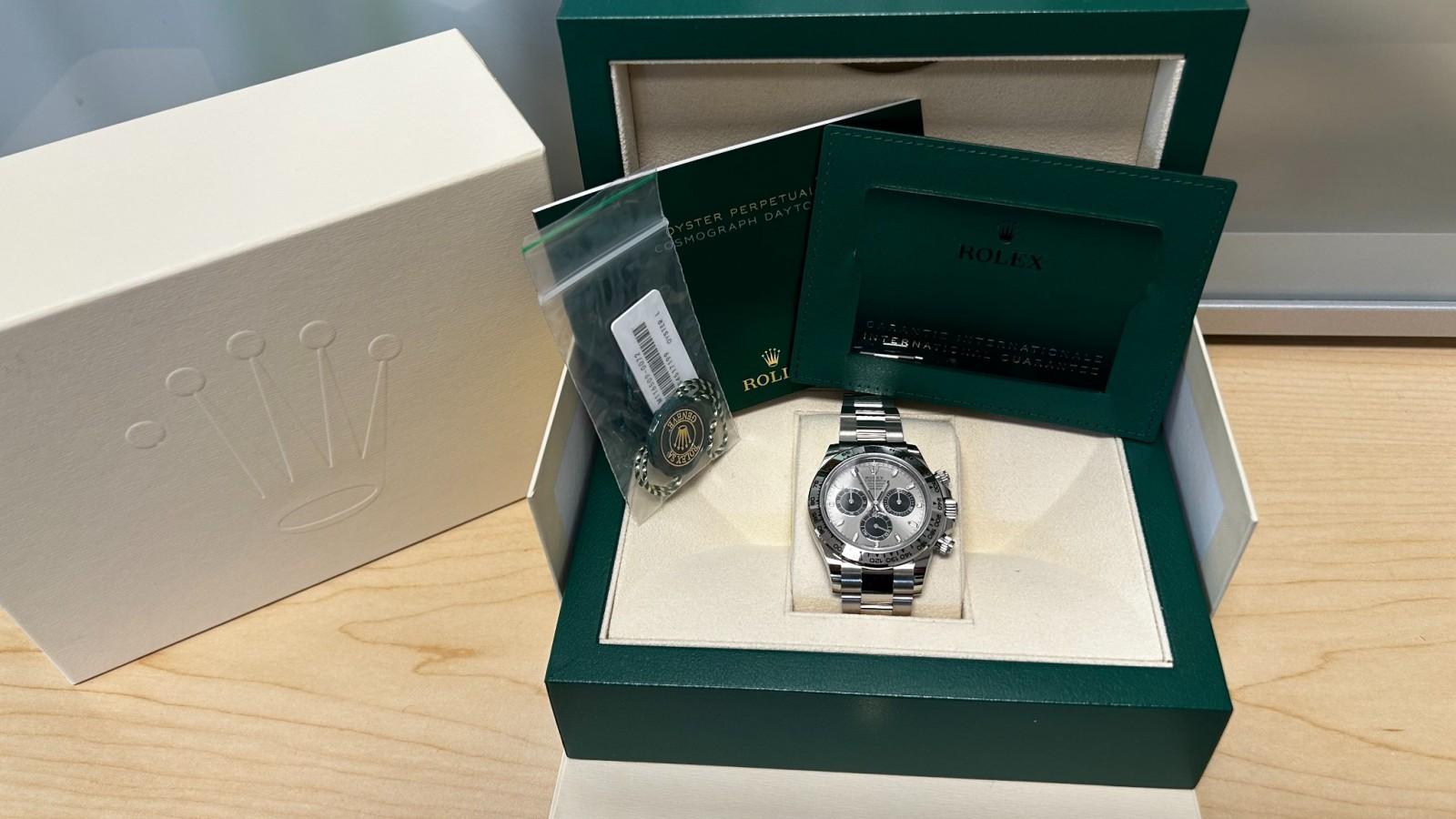 Used 2021 Rolex Daytona White Gold / Silver Dial for sale Sold at Naples Motorsports Inc - Morgan of Naples in Naples FL 34104 1