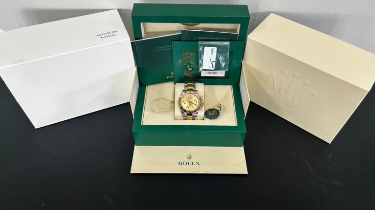 Used 2021 Rolex Rolex Daytona Two Tone / Gold Dial for sale Sold at Naples Motorsports Inc - Morgan of Naples in Naples FL 34104 1
