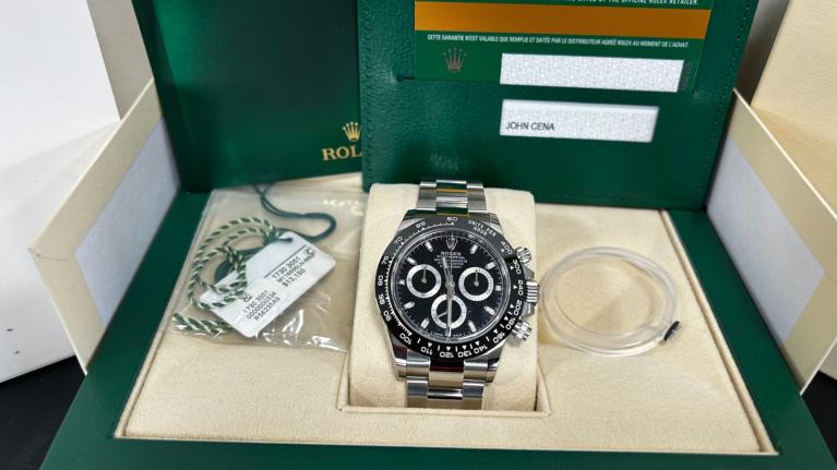 Used 2021 Rolex Daytona Stainless Steel / Black Dial Ceramic Bezel for sale Sold at Naples Motorsports Inc - Morgan of Naples in Naples FL 34104 2