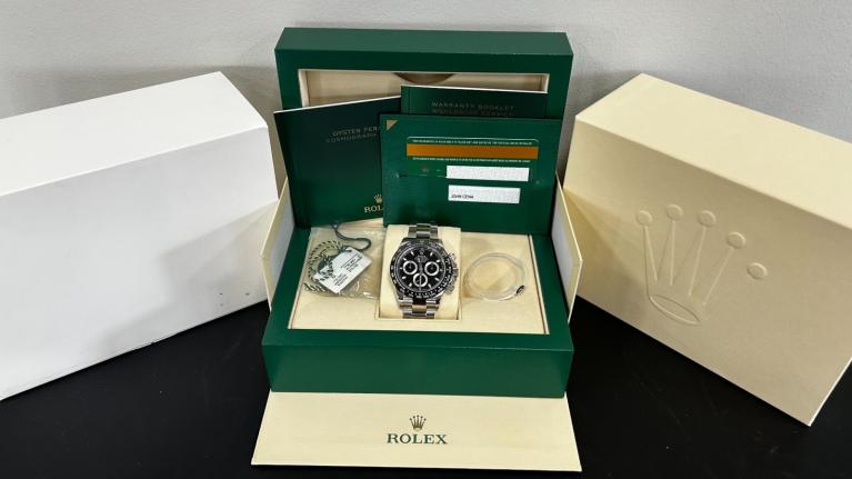 Used 2021 Rolex Daytona Stainless Steel / Black Dial Ceramic Bezel for sale Sold at Naples Motorsports Inc - Morgan of Naples in Naples FL 34104 1