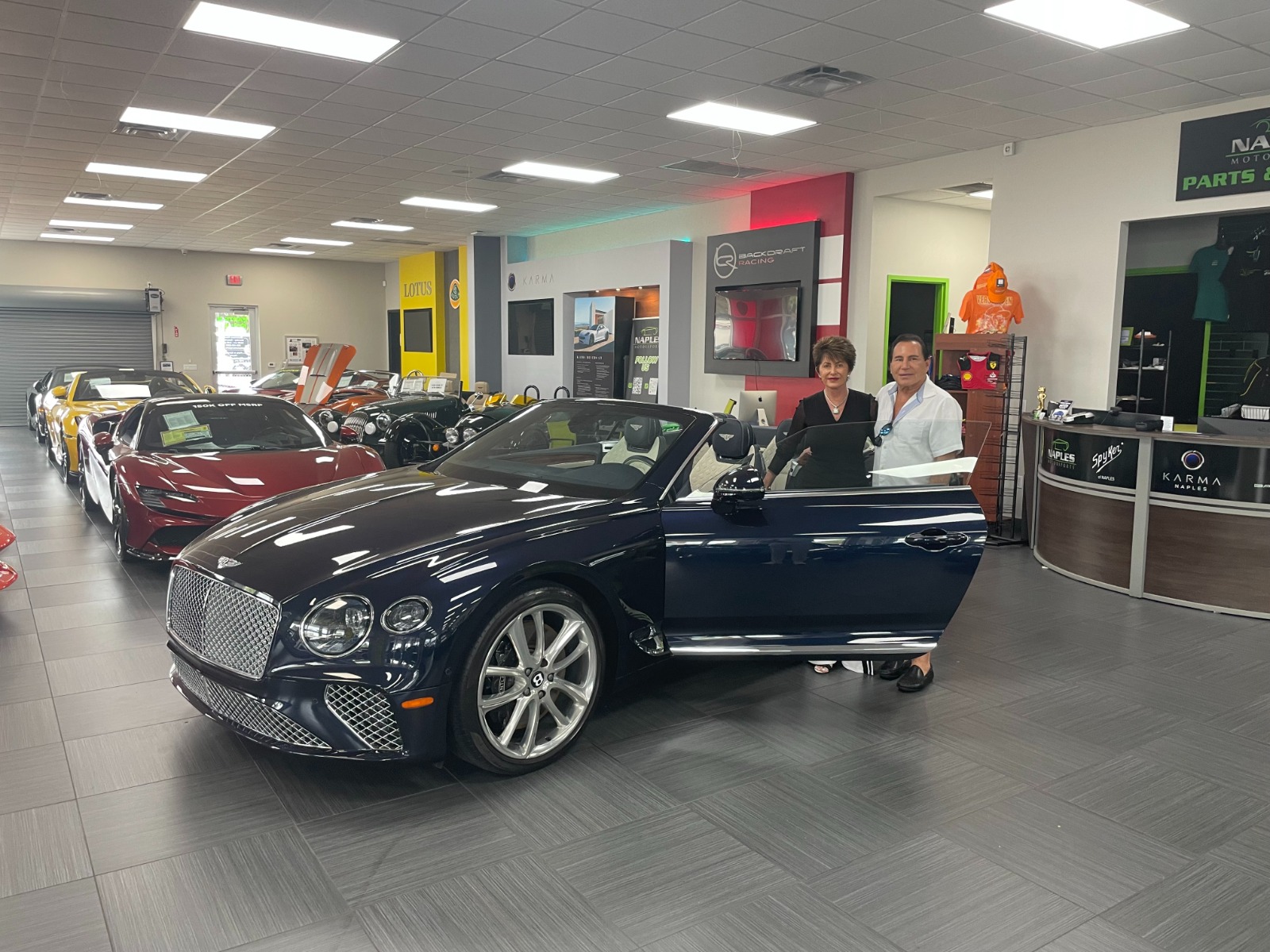 Used 2020 Bentley Continental GT V8 for sale Sold at Naples Motorsports Inc - Morgan of Naples in Naples FL 34104 1