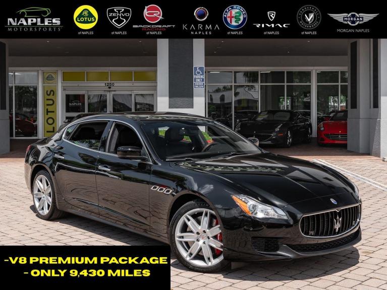 Used 2014 Maserati Quattroporte GTS for sale Sold at Naples Motorsports Inc - Morgan of Naples in Naples FL 34104 2