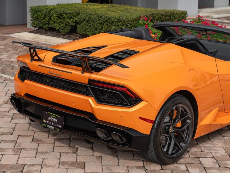 Used 2017 Lamborghini Huracan LP 580-2 Spyder for sale Sold at Naples Motorsports Inc - Morgan of Naples in Naples FL 34104 4