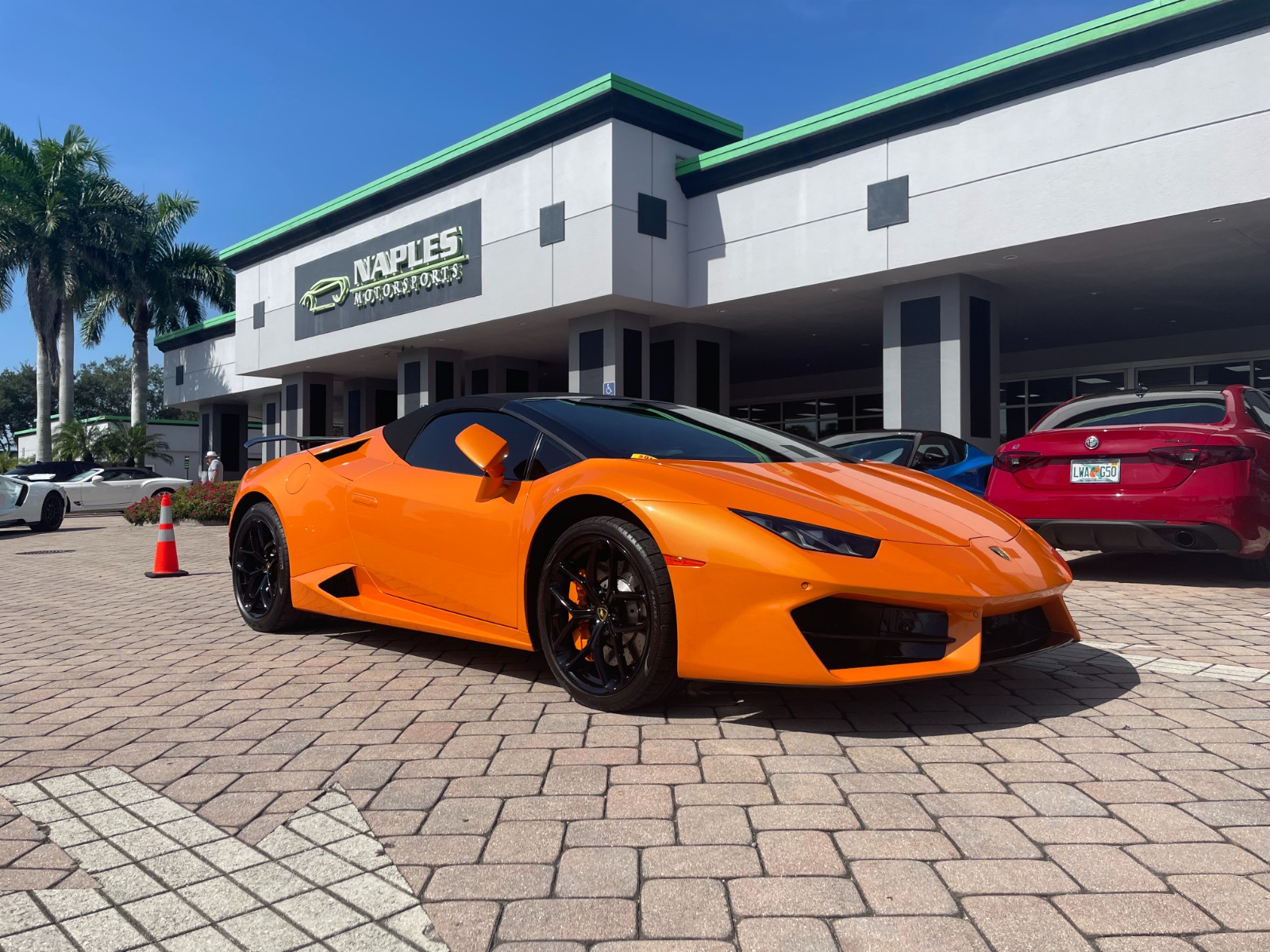 Used 2017 Lamborghini Huracan LP 580-2 Spyder for sale Sold at Naples Motorsports Inc - Morgan of Naples in Naples FL 34104 1