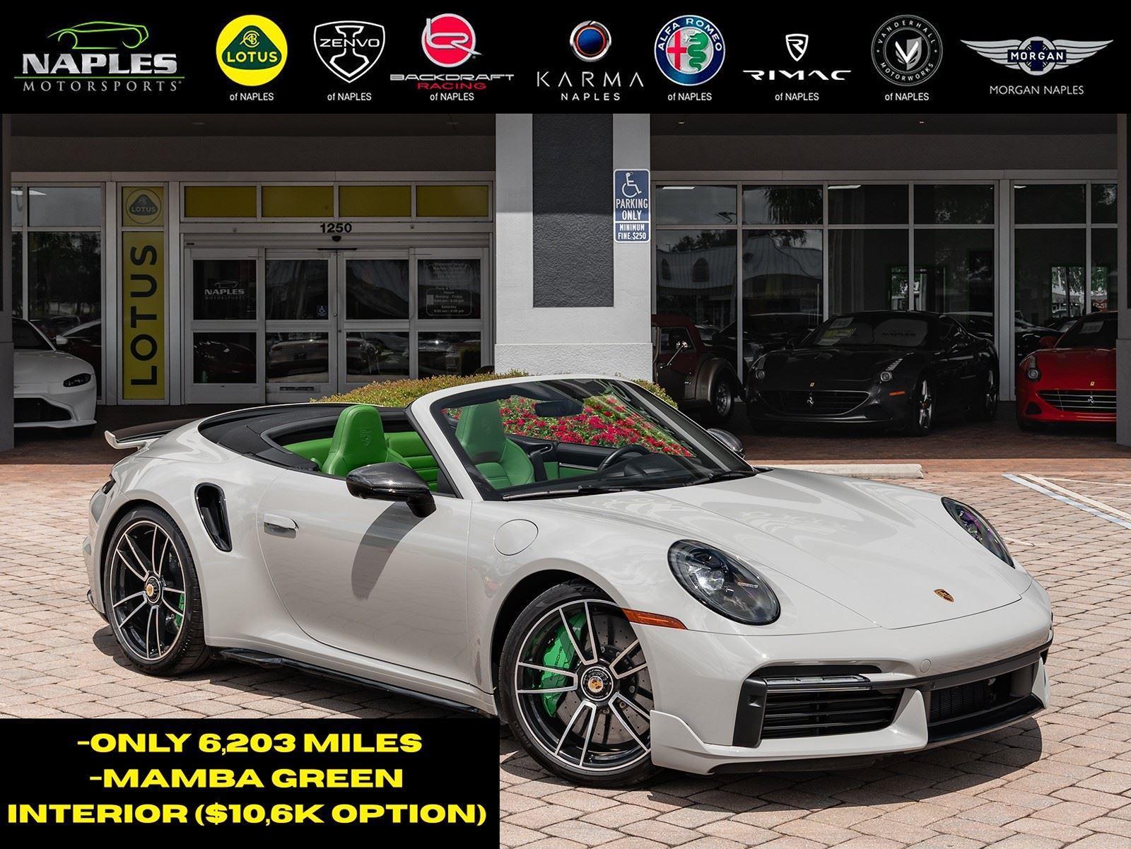 Used 2022 Porsche 911 Turbo S for sale Sold at Naples Motorsports Inc - Morgan of Naples in Naples FL 34104 1