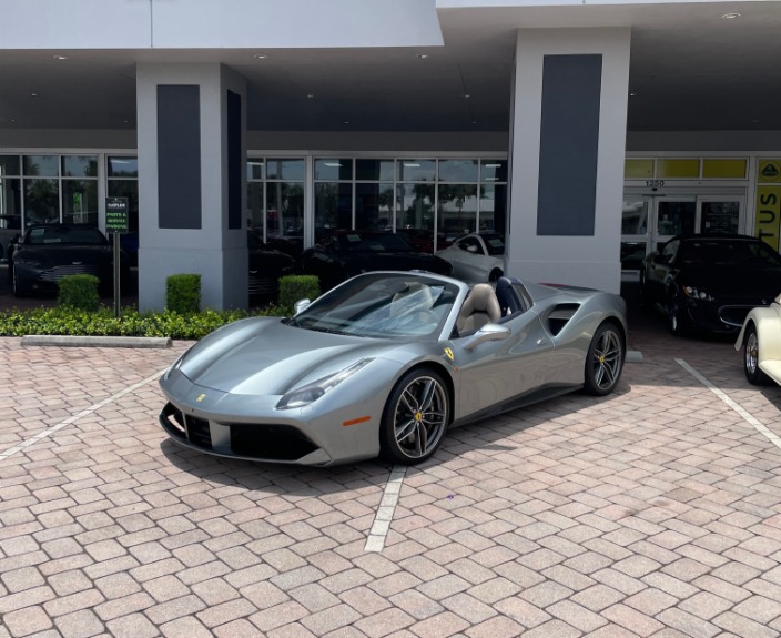 Used 2017 Ferrari 488 Spider for sale Sold at Naples Motorsports Inc - Morgan of Naples in Naples FL 34104 1