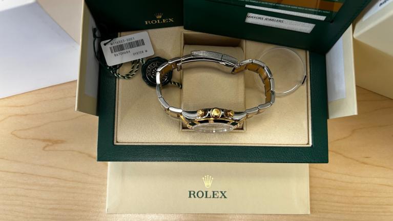 Used 2020 Rolex Daytona Two Tone White Dial for sale Sold at Naples Motorsports Inc - Morgan of Naples in Naples FL 34104 4