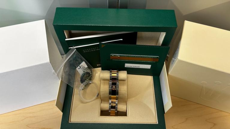 Used 2020 Rolex Daytona Two Tone White Mother of Pearl Diamond Dial for sale Sold at Naples Motorsports Inc - Morgan of Naples in Naples FL 34104 5