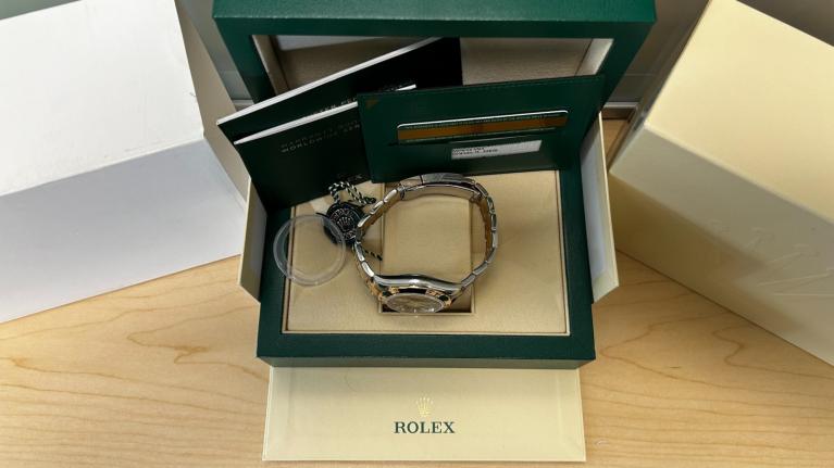 Used 2020 Rolex Daytona Two Tone Black Mother of Pearl Diamond Dial for sale Sold at Naples Motorsports Inc - Morgan of Naples in Naples FL 34104 4