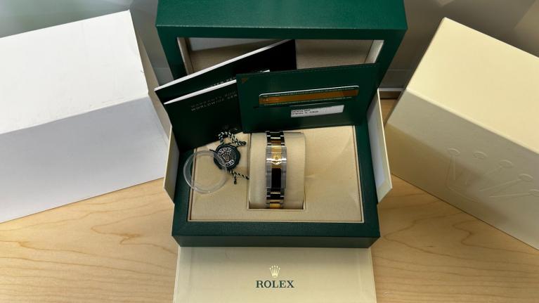 Used 2020 Rolex Daytona Two Tone Black Mother of Pearl Diamond Dial for sale Sold at Naples Motorsports Inc - Morgan of Naples in Naples FL 34104 5