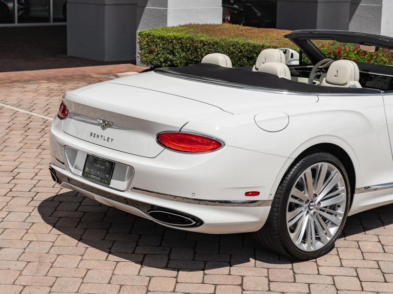 Used 2022 Bentley Continental GTC Speed for sale Sold at Naples Motorsports Inc - Morgan of Naples in Naples FL 34104 4