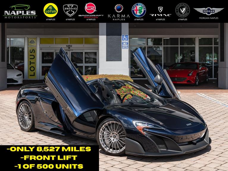 Used 2016 McLaren 675LT 2dr Conv Spider for sale Sold at Naples Motorsports Inc - Morgan of Naples in Naples FL 34104 1