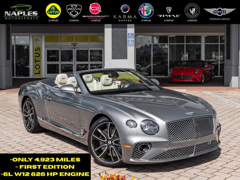 Used 2020 Bentley Continental GTC GT for sale Sold at Naples Motorsports Inc - Morgan of Naples in Naples FL 34104 2