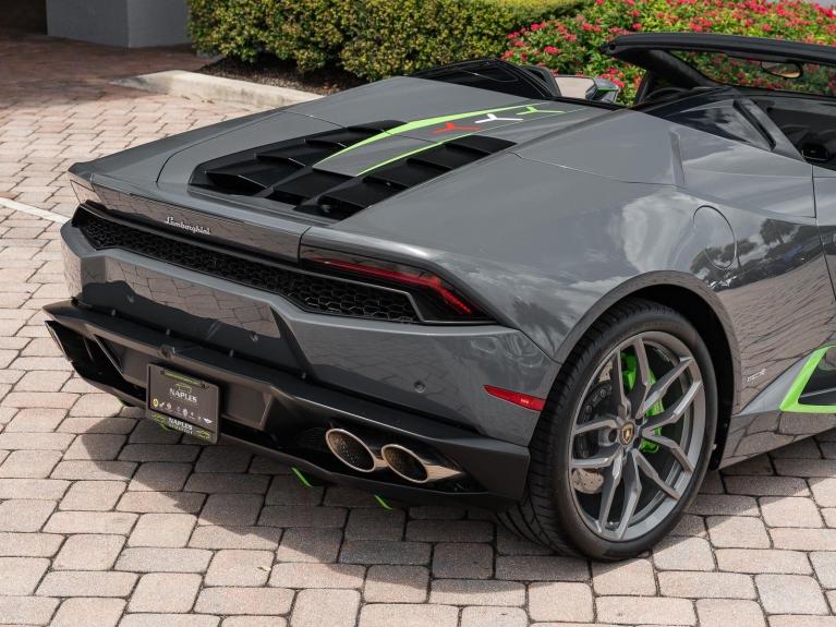 Used 2016 Lamborghini Huracan LP 610-4 Spyder for sale Sold at Naples Motorsports Inc - Morgan of Naples in Naples FL 34104 4