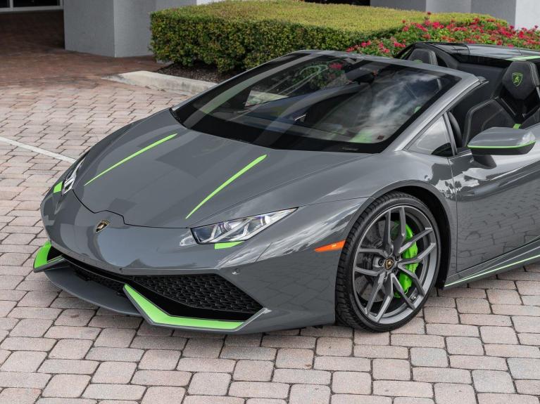 Used 2016 Lamborghini Huracan LP 610-4 Spyder for sale Sold at Naples Motorsports Inc - Morgan of Naples in Naples FL 34104 6