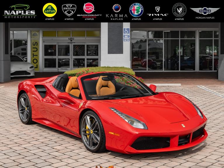 Used 2019 Ferrari 488 Spider for sale Sold at Naples Motorsports Inc - Morgan of Naples in Naples FL 34104 1