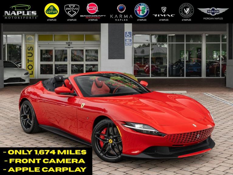 Used 2024 Ferrari Roma Spider for sale $310,133 at Naples Motorsports Inc - Morgan of Naples in Naples FL