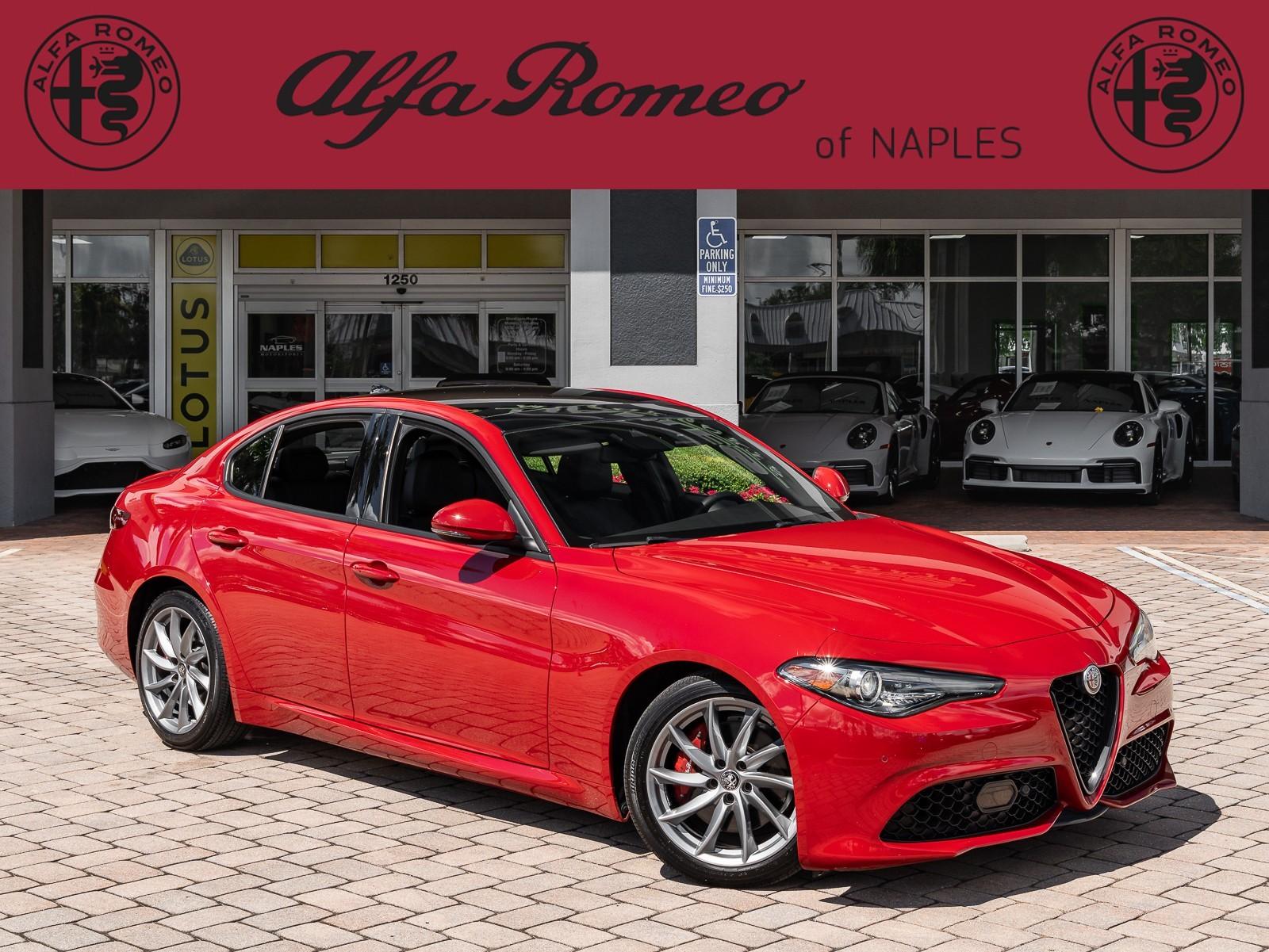 Used 2023 Alfa Romeo Giulia for sale Sold at Naples Motorsports Inc - Morgan of Naples in Naples FL 34104 1