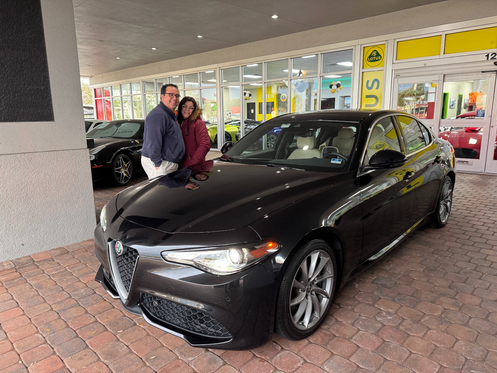 Used 2023 Alfa Romeo Giulia Lusso for sale Sold at Naples Motorsports Inc - Morgan of Naples in Naples FL 34104 1