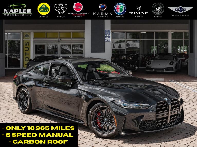 Used 2022 BMW M4 Carbon Roof for sale Sold at Naples Motorsports Inc - Morgan of Naples in Naples FL 34104 2