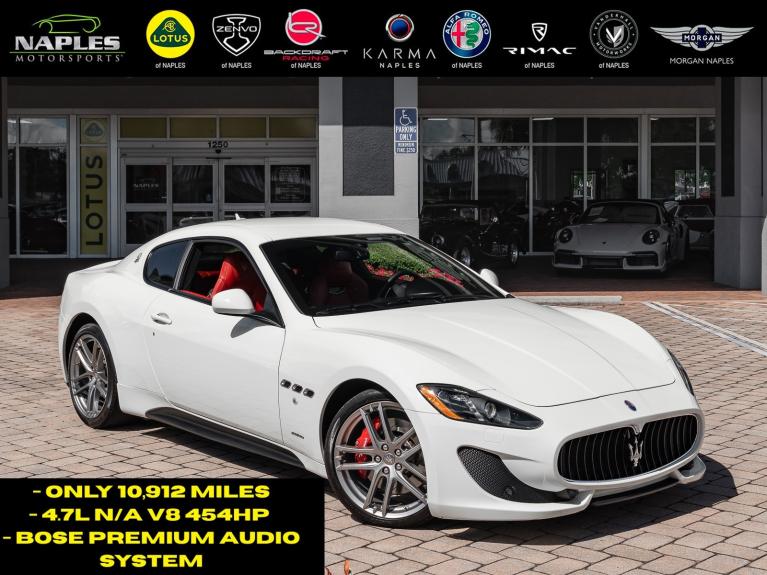 Used 2017 Maserati GranTurismo Sport for sale Sold at Naples Motorsports Inc - Morgan of Naples in Naples FL 34104 2