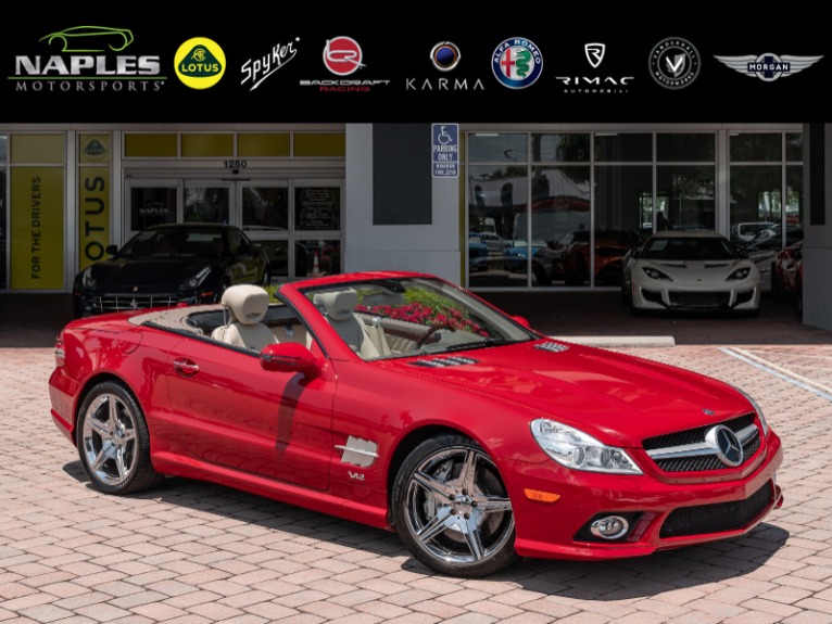 Used 2009 Mercedes-Benz SL-Class V12 for sale Sold at Naples Motorsports Inc - Morgan of Naples in Naples FL 34104 2