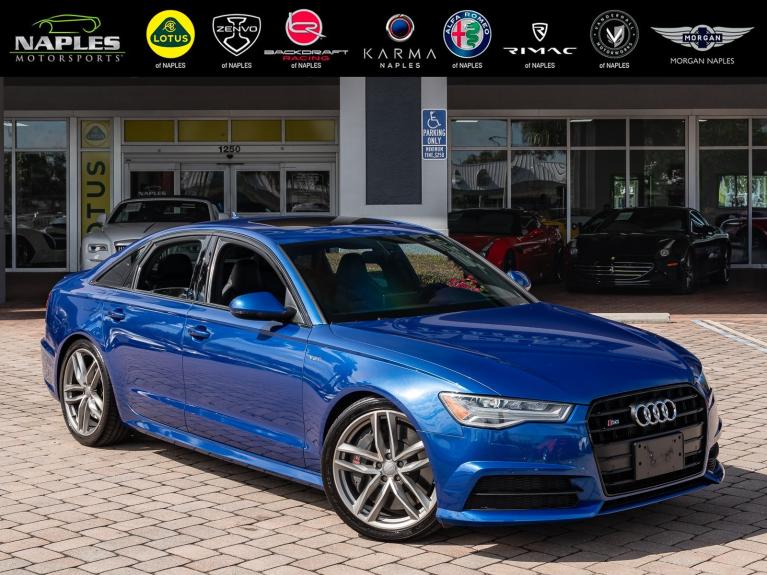 Used 2016 Audi S6 Premium Plus for sale Sold at Naples Motorsports Inc - Morgan of Naples in Naples FL 34104 1