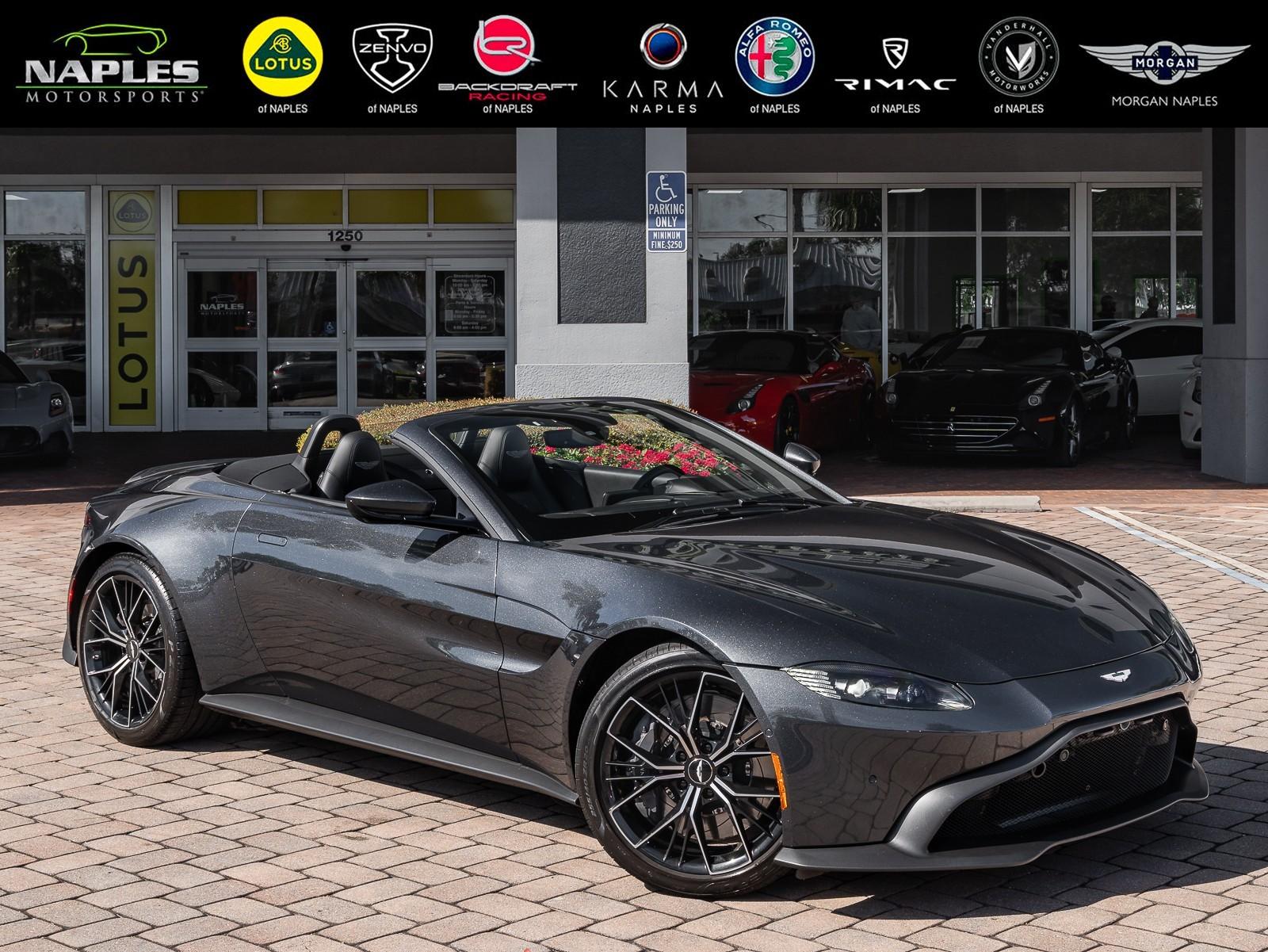 Used 2021 Aston Martin Vantage Roadster for sale Sold at Naples Motorsports Inc - Morgan of Naples in Naples FL 34104 1